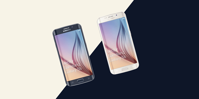 Samsung Galaxy S6 Edge mockup