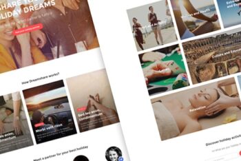 Sharp agency PSD template