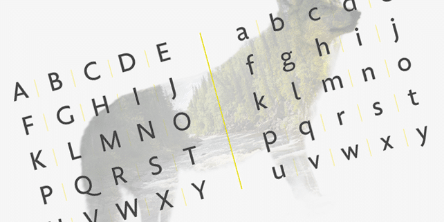 Golden Sans – modern high-quality font
