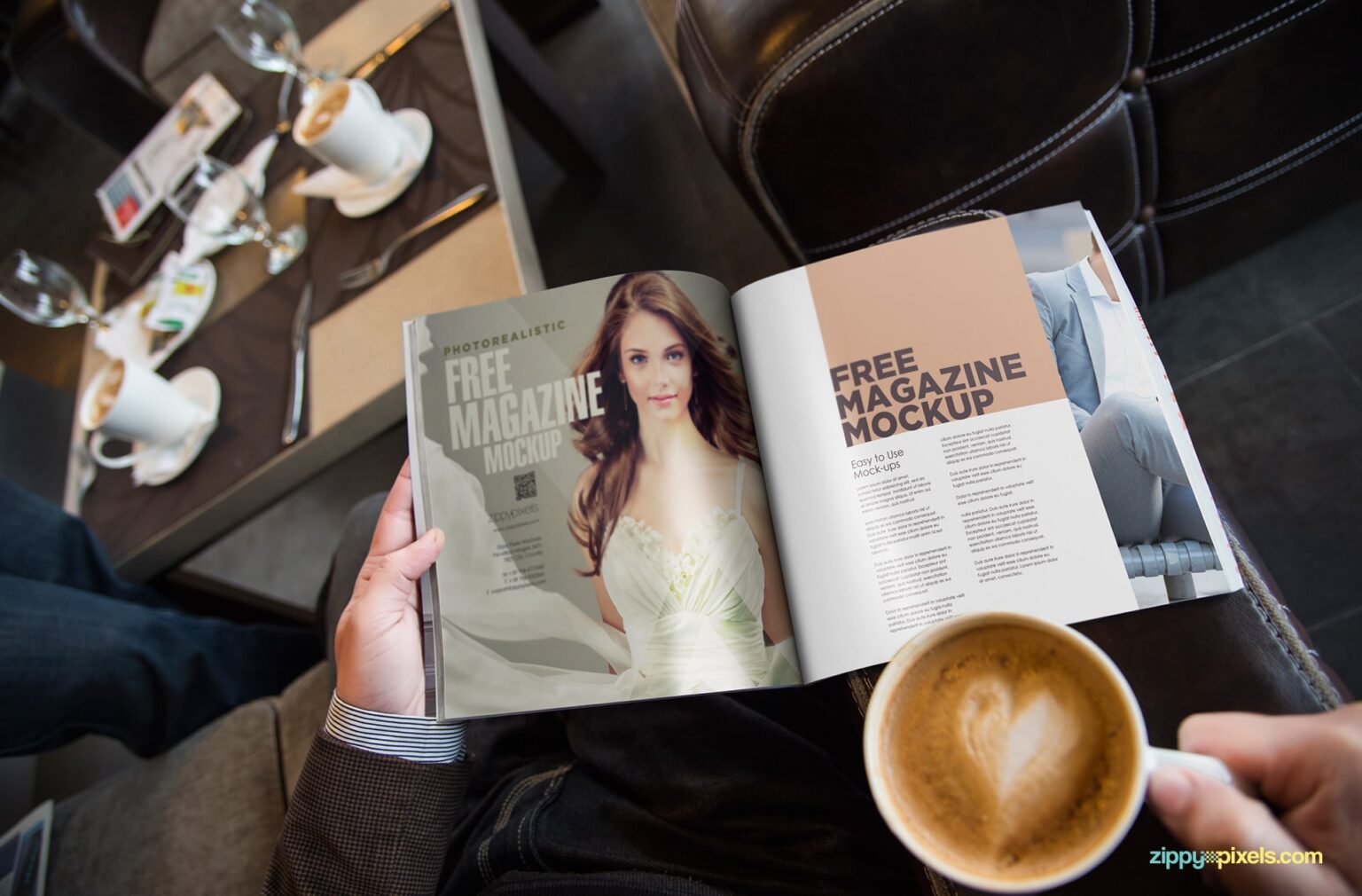 Magazine Ad PSD Mockup Free Download-DesignHooks