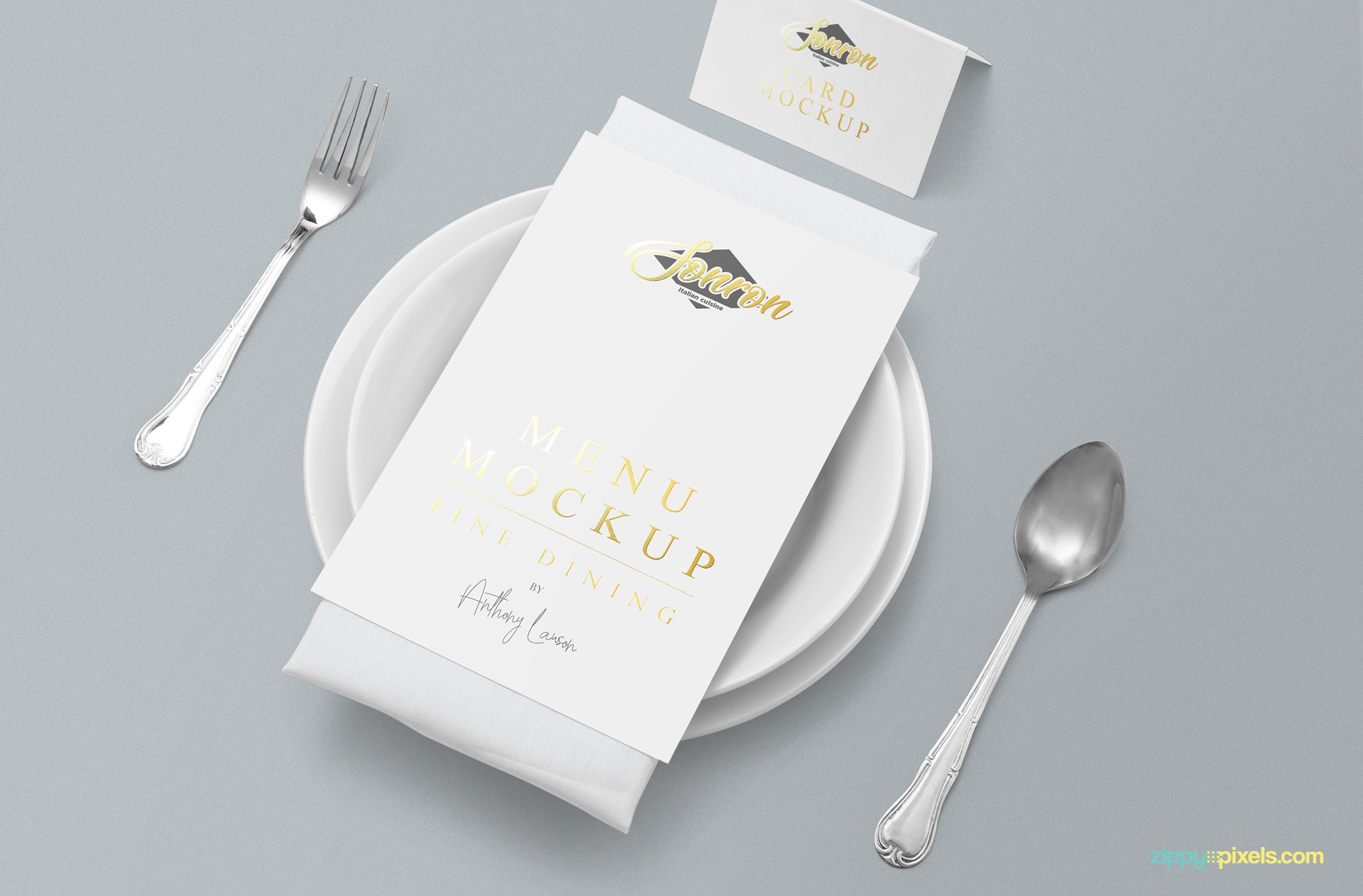 Download Free Menu PSD Mockup for Restaurants & Food Junctions