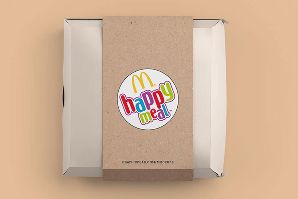 Free Download Burger Box Package Mockup - Designhooks