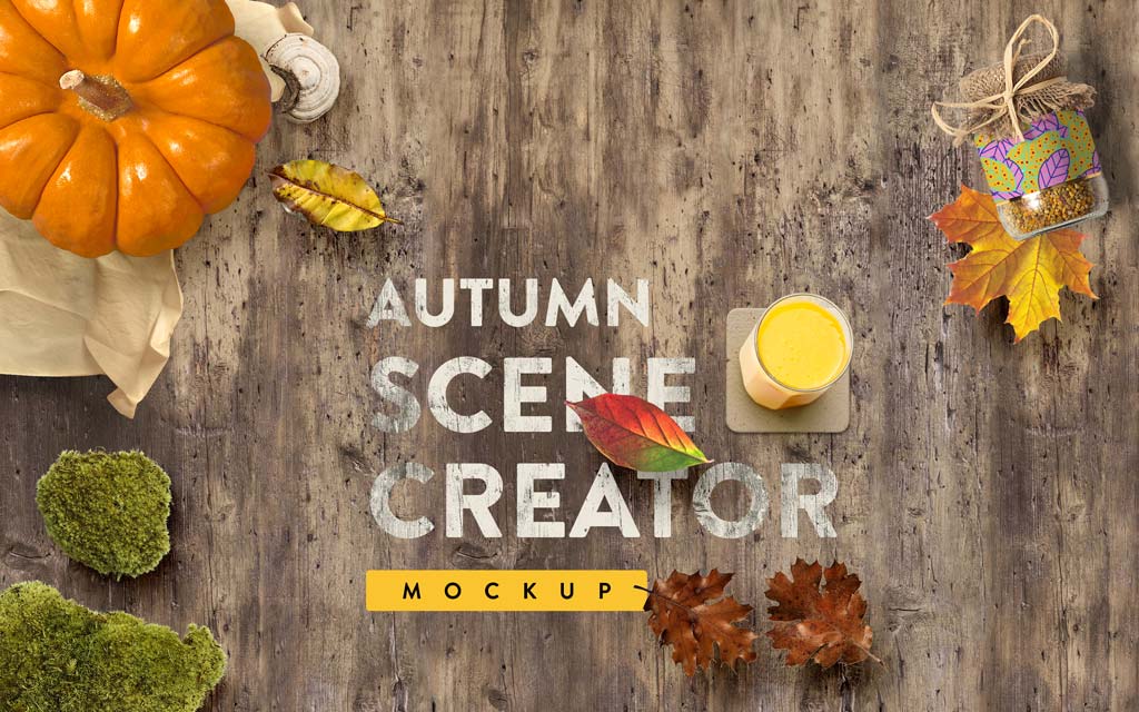 Autumn Mockup Scene