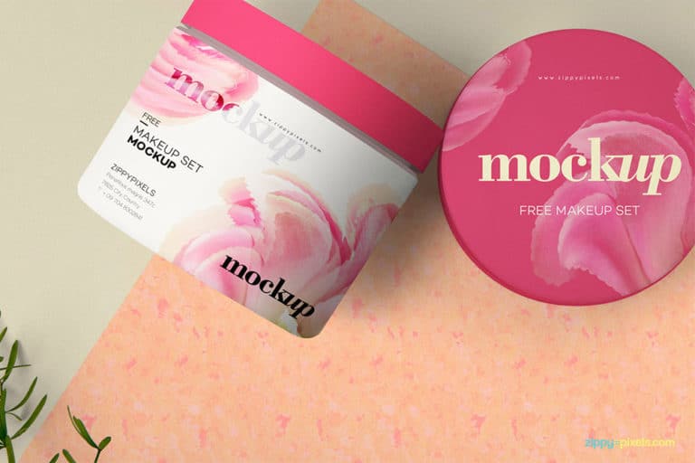 Download Download This Free Cream Jar Mockup - Designhooks