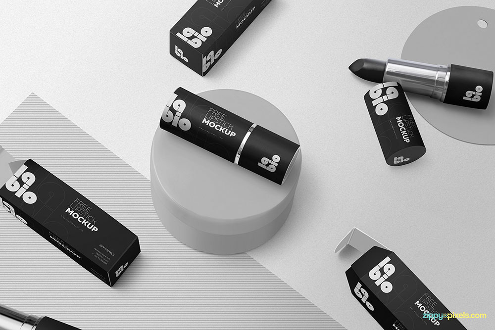 free lipstick mockup