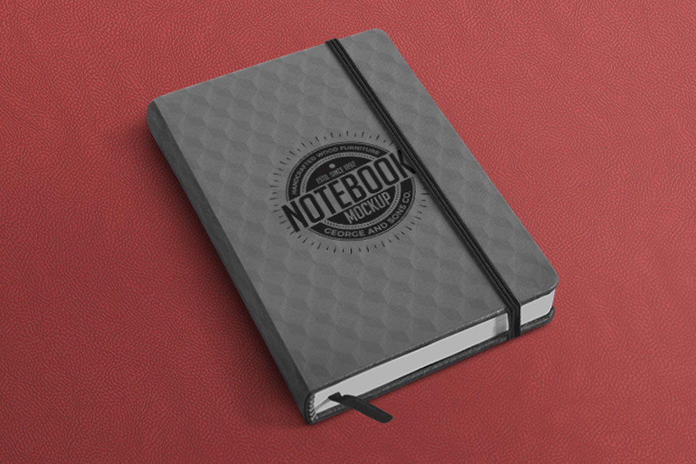 Download Download This Free Notebook Mockup for Your Notebook Design Projects