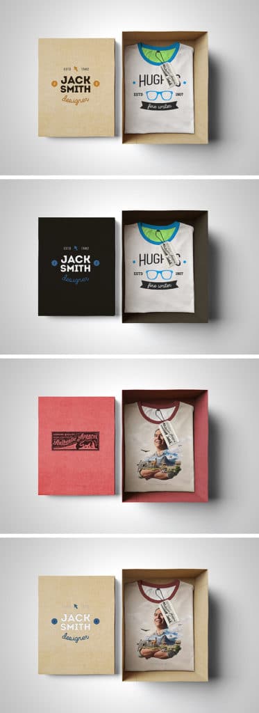 Download T-Shirt Box Edition Mockup Freebie - DesignHooks