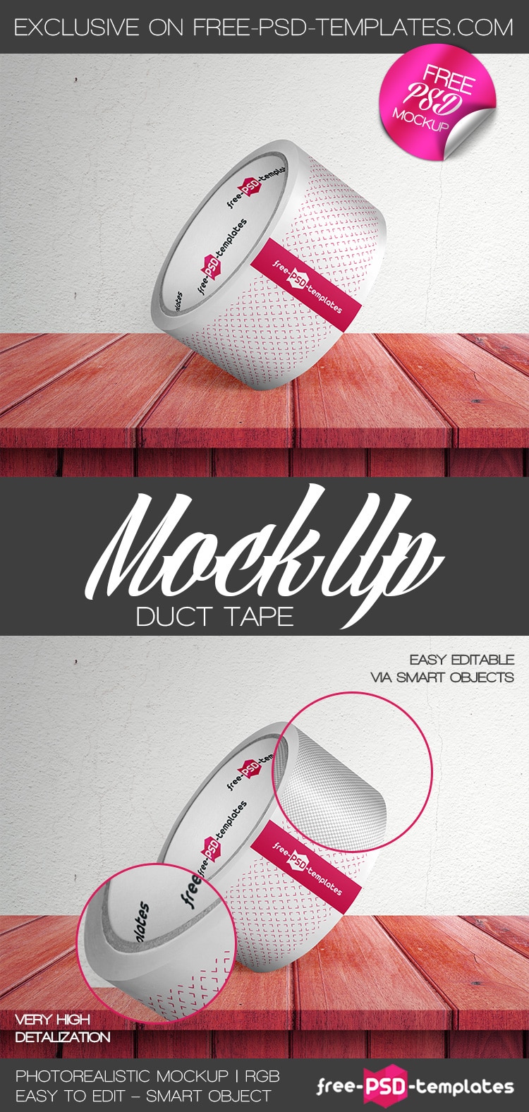 Duct Tape Mockup