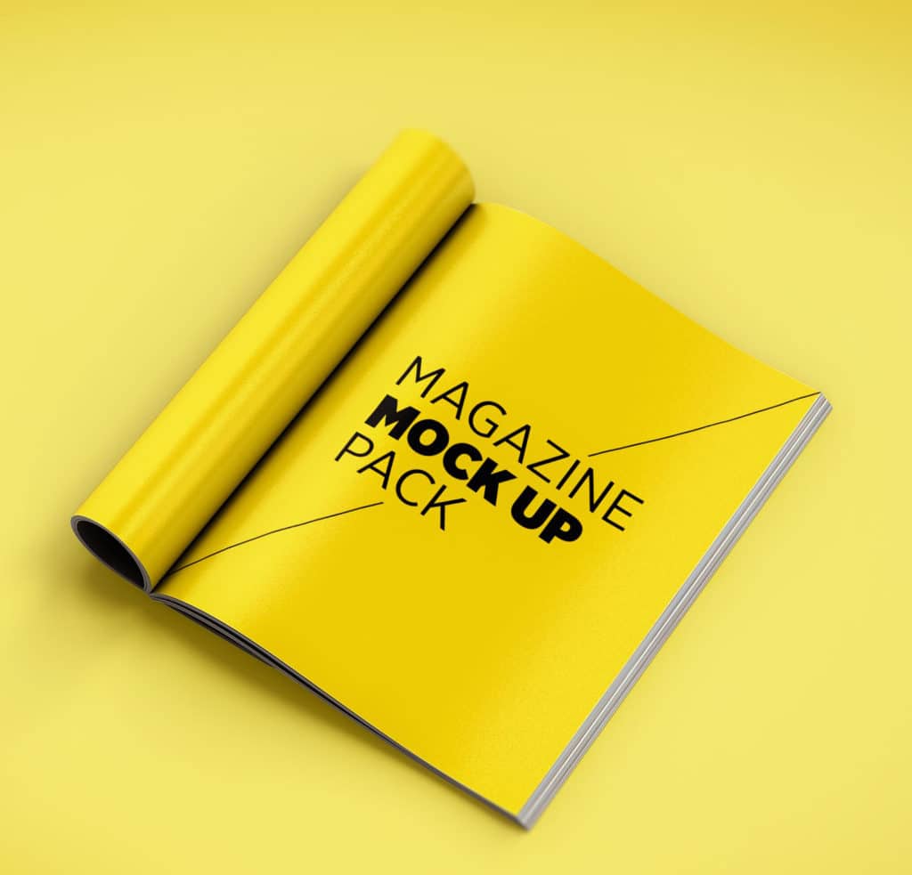 Free Magazine Mockup Pack in PSD - DesignHooks