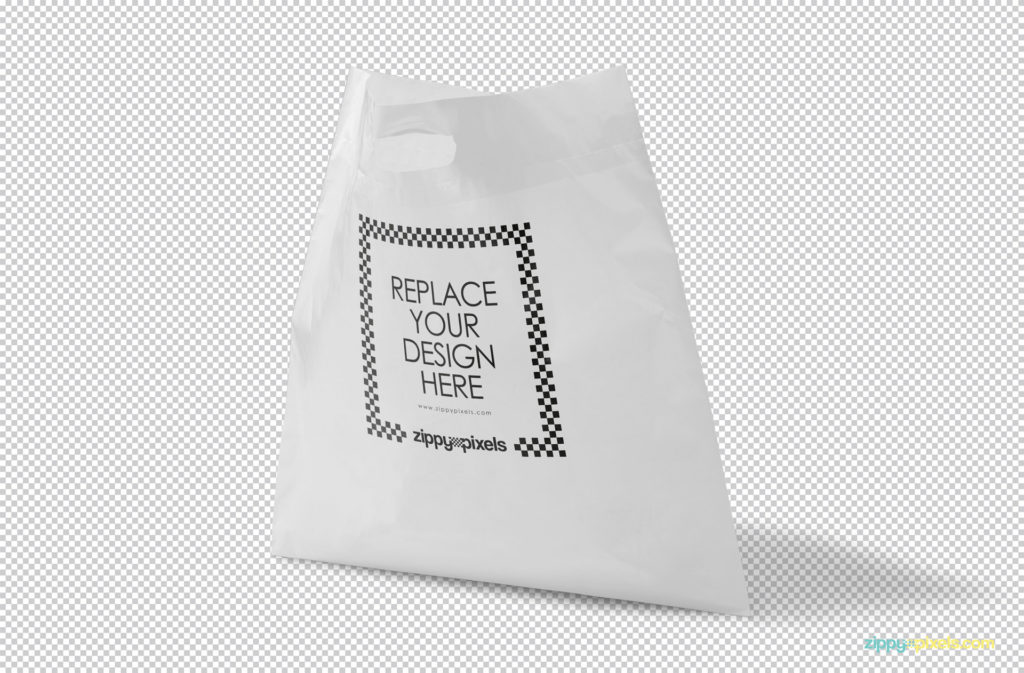Free Download Plastic Bag PSD Mockup DesignHooks