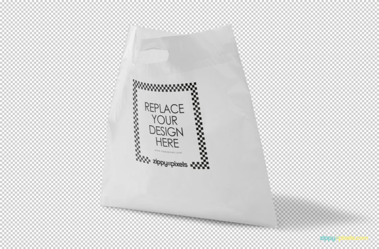 Free Download Plastic Bag PSD Mockup - DesignHooks