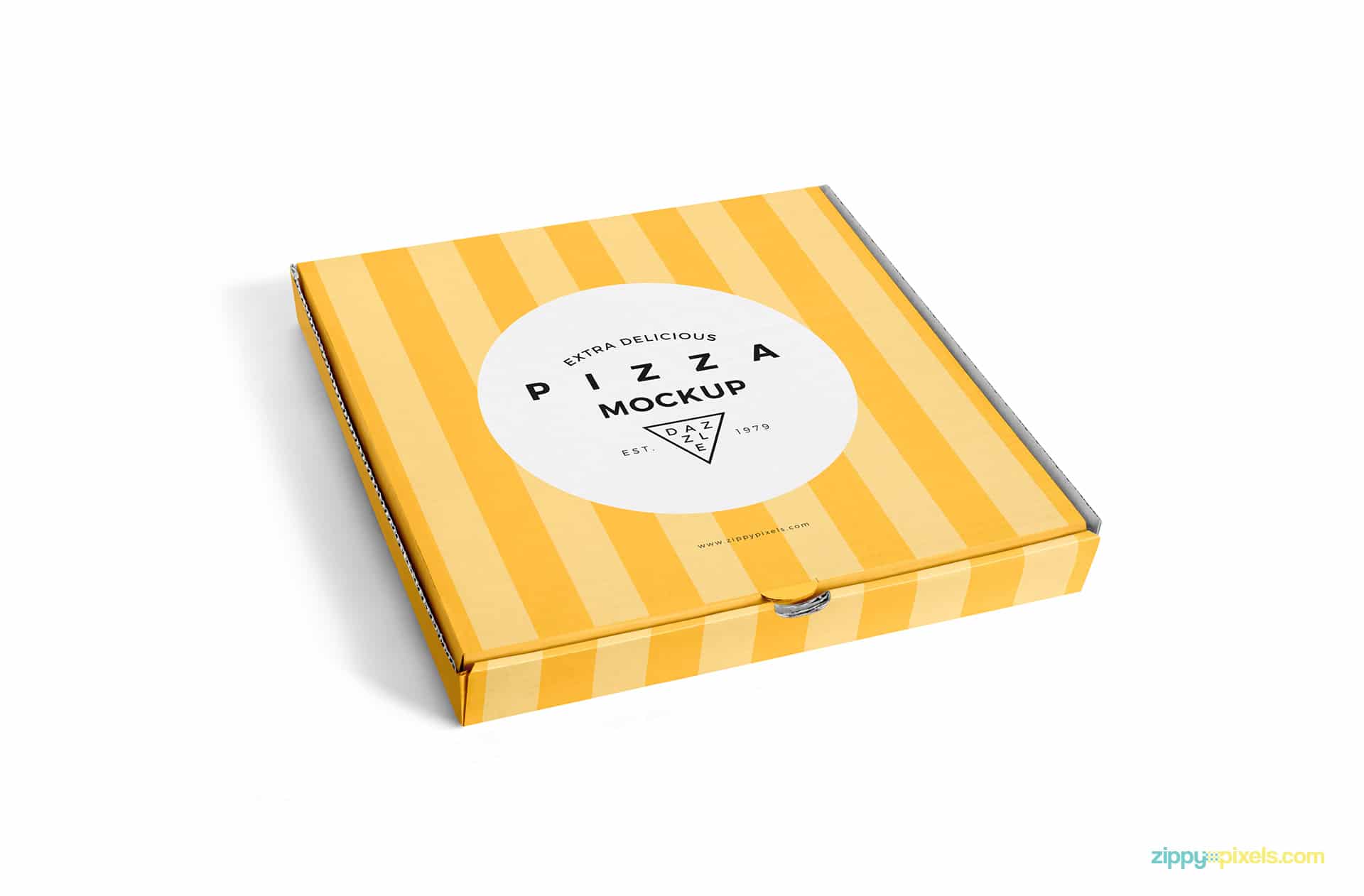 Download Pizza Box Packaging PSD Mockup Download - DesignHooks
