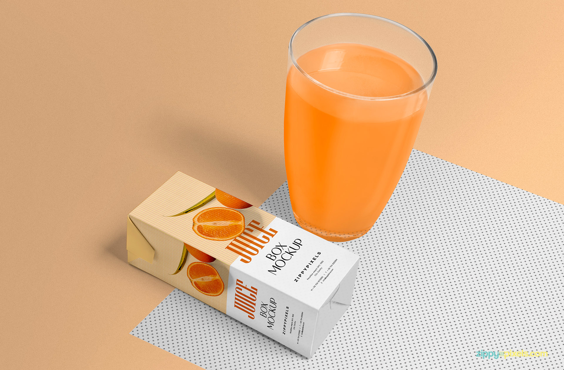 Healthy Juice Box Plus Glass