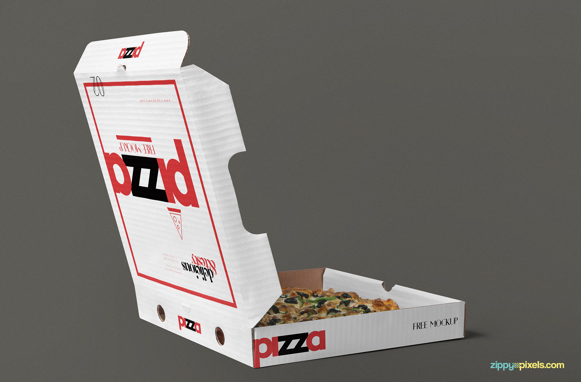 Open Pizza Box