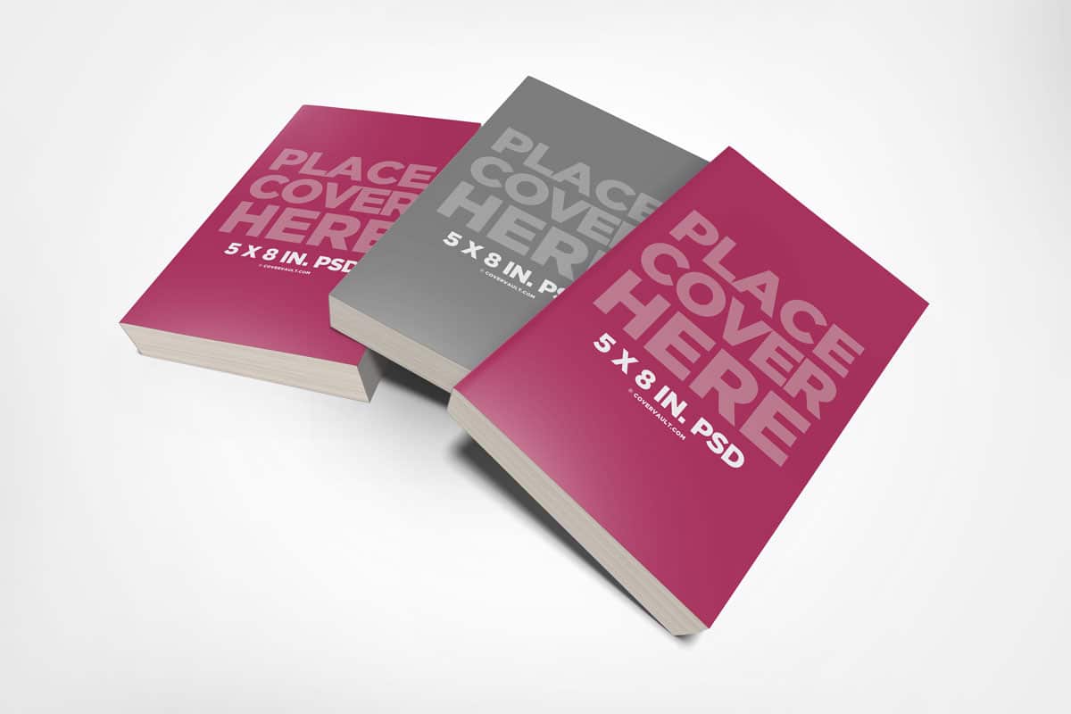 Download Book Stack PSD Mockup Download for Free - DesignHooks