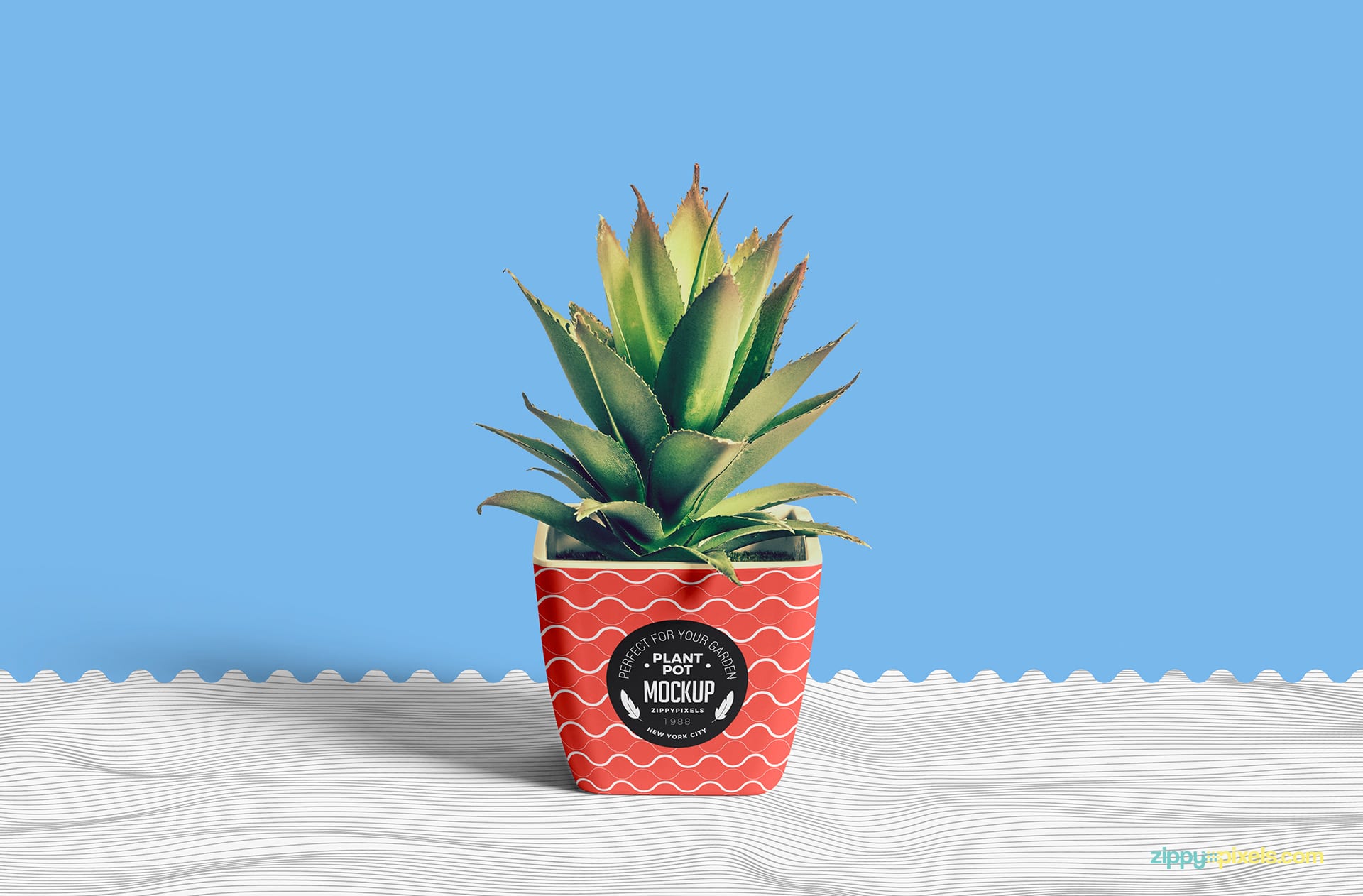 Free Customizable Plant Pot Mockup in PSD - DesignHooks