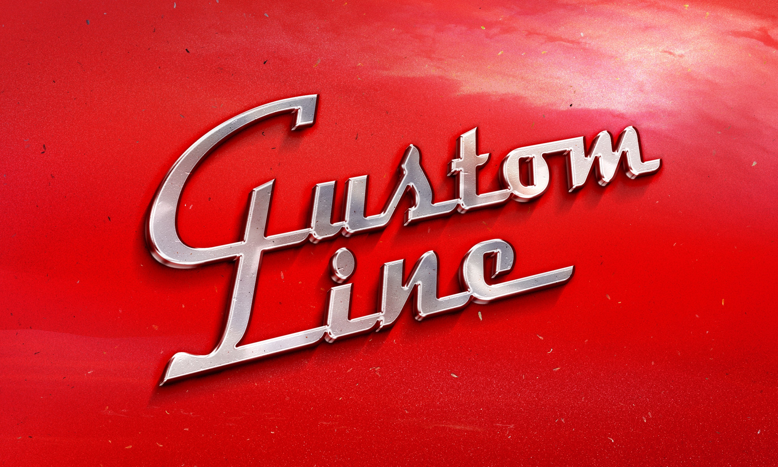 Vintage Metal Emblem