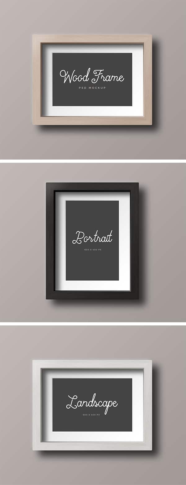 Wood Photo Frame