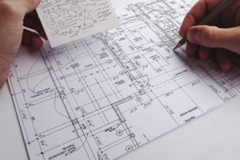 Free Complex Floorplan Mockup in PSD