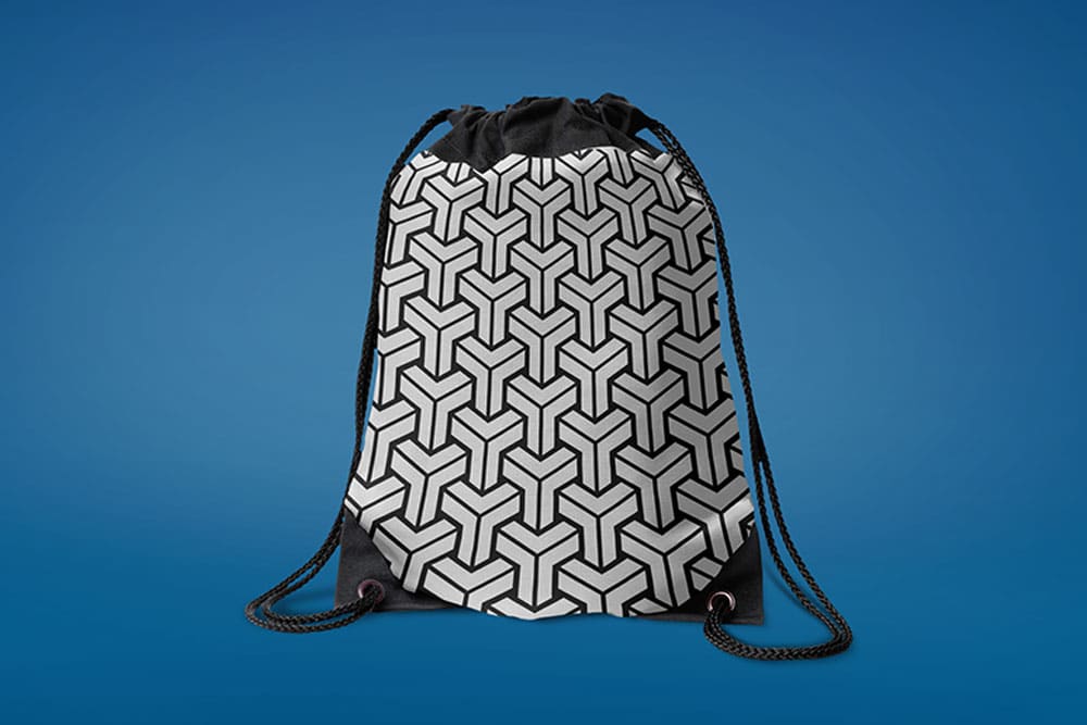 Fabric Drawstring Backpack Mockup Free / 15+ Excellent Backpack Mockup PSD Templates ...