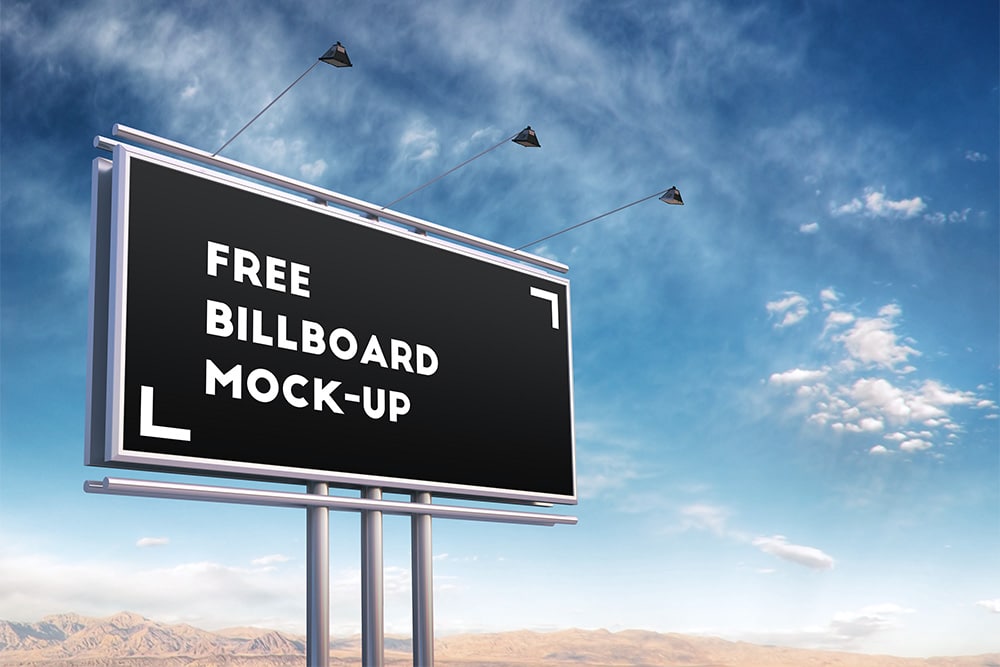 free billboard mockup