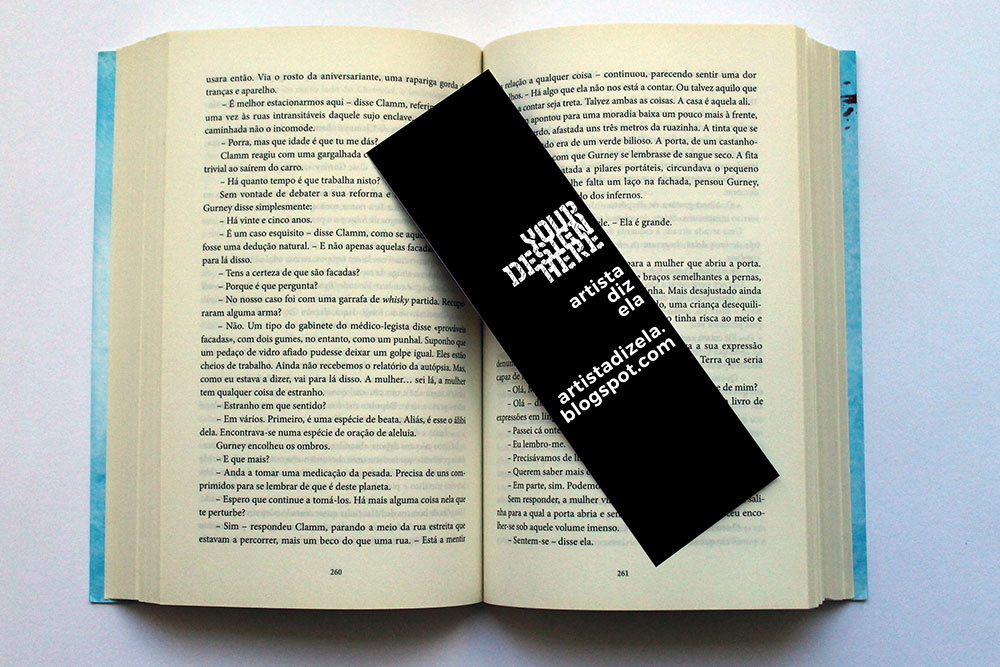 Download This Free Bookmark Mockup in PSD - Designhooks