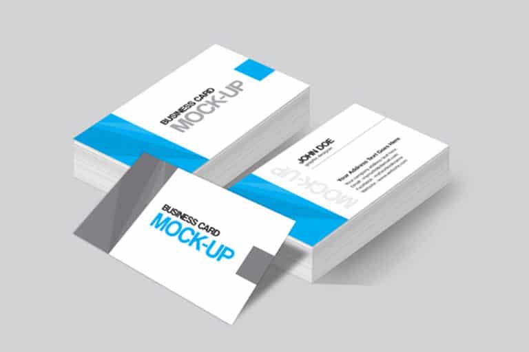 Free Download Business Card Mockup in PSD - Designhooks