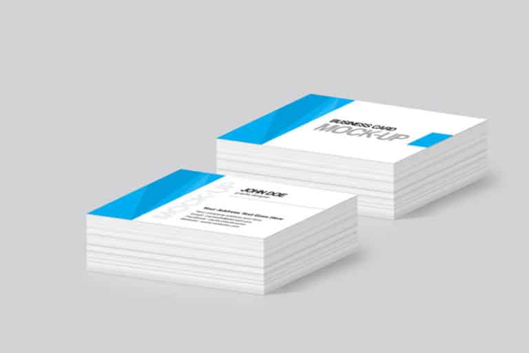 Free Download Business Card Mockup in PSD - Designhooks