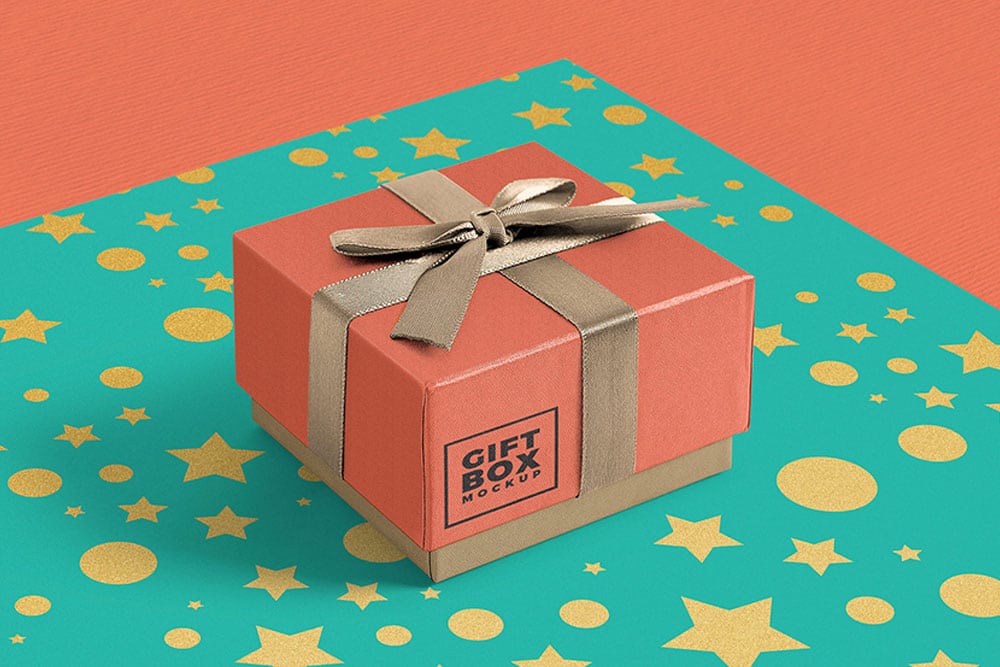 Download Download This Free Gift Box Mockup - Designhooks