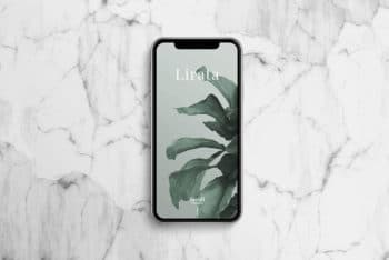 Free Download iPhone X Mockup
