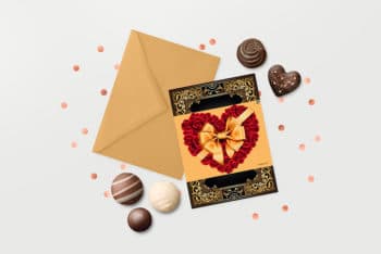 Free Greeting Card Mockup