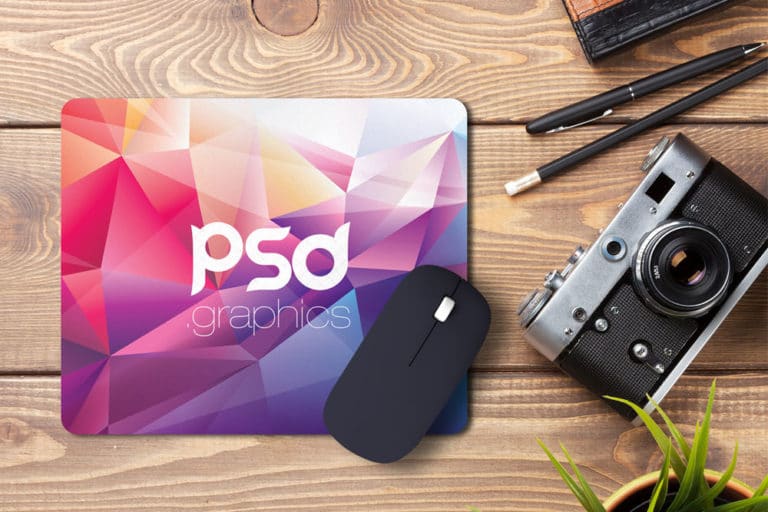Download Download This Free Mouse Pad PSD Mockup - Designhooks