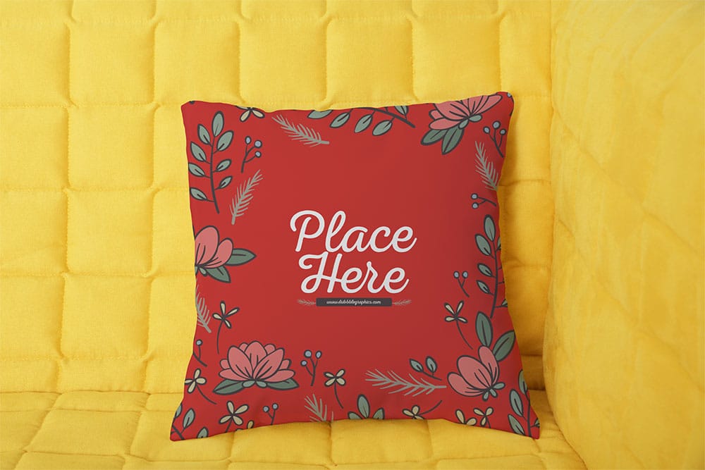 free pillow mockup