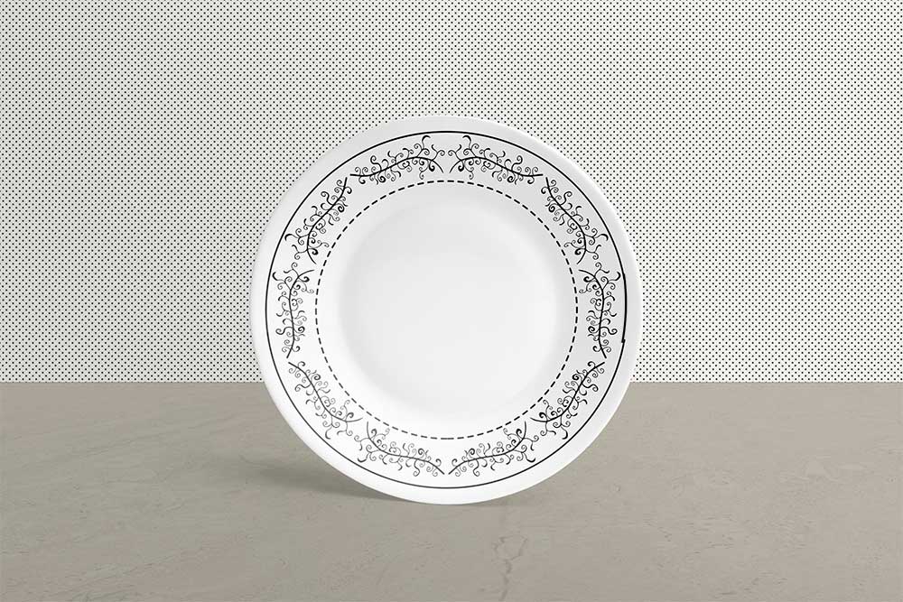 Download Free Ceramic Plate Mockup In Psd Designhooks