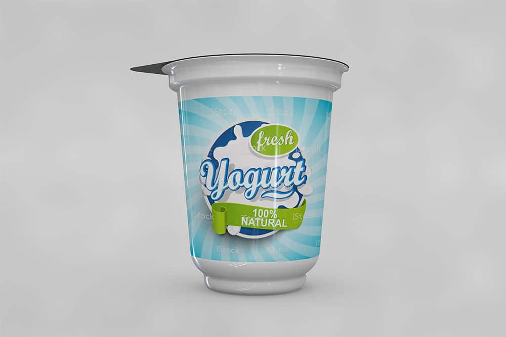 Download Free Download This Free Yogurt Mockup In Psd Designhooks PSD Mockups.