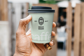 Useful Design of Coffee Cup PSD Mockup