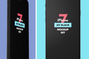 New iPhone 7 PSD Mockup
