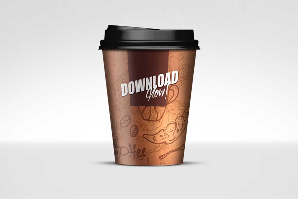 Download This Free Coffee Cup Mockup in PSD - Designhooks