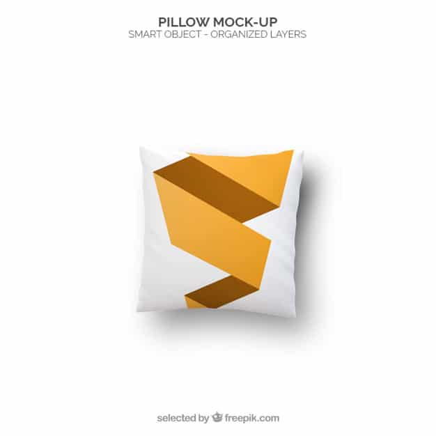 Modern Pillow Mockup