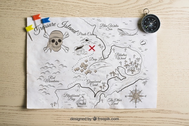 Pirate Treasure Map