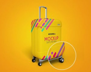 Download Trolley Bag PSD Mockup Download for Free - DesignHooks