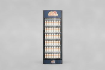Free Vending Machine Design Mockup in PSD
