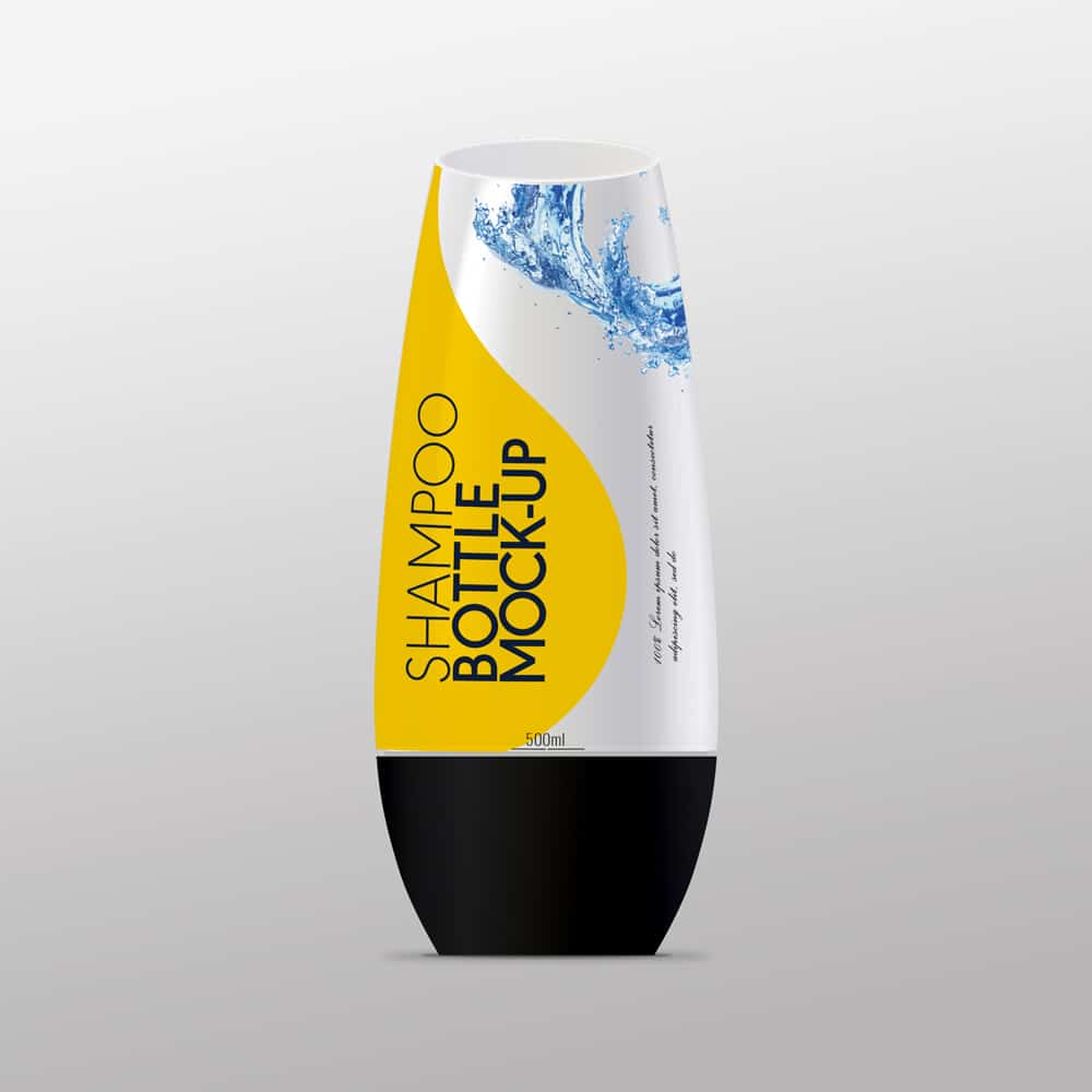 Inverted Shampoo Bottle