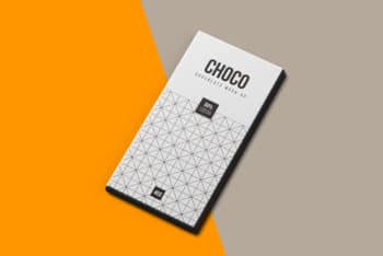 Chocolate Box PSD Mockup Available For Free