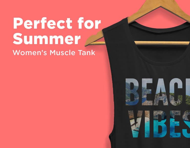 Download Women Racerback Tank Top PSD Mockup for Free - DesignHooks