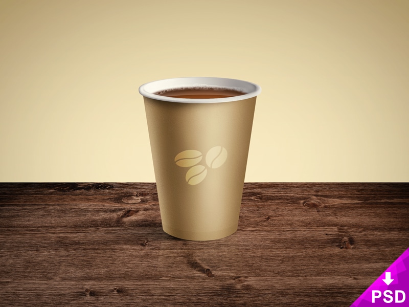 Coffee Cup PSD Mockup Template