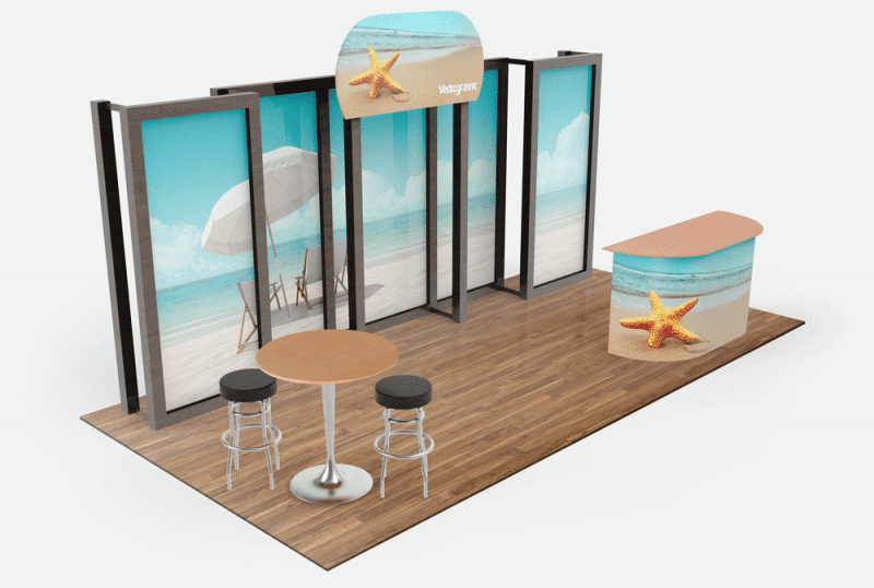 Download Free Awesome Tradeshow Booth Mockup - DesignHooks