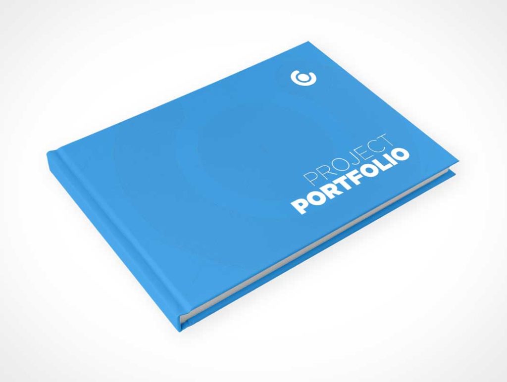 Free Landscape Hardcover Book Mockup - DesignHooks