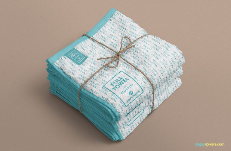 Download Beach Towel PSD Mockup (A Set Of 3) Download Free - DesignHooks