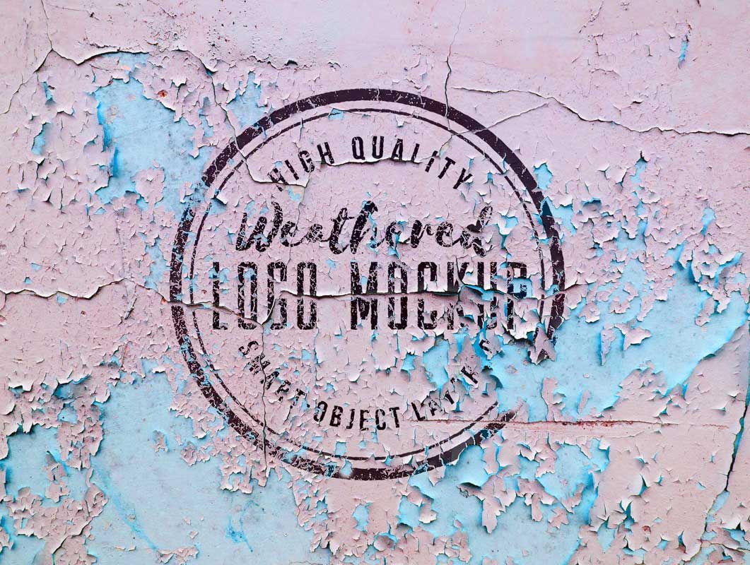 Weathered Logo Design
